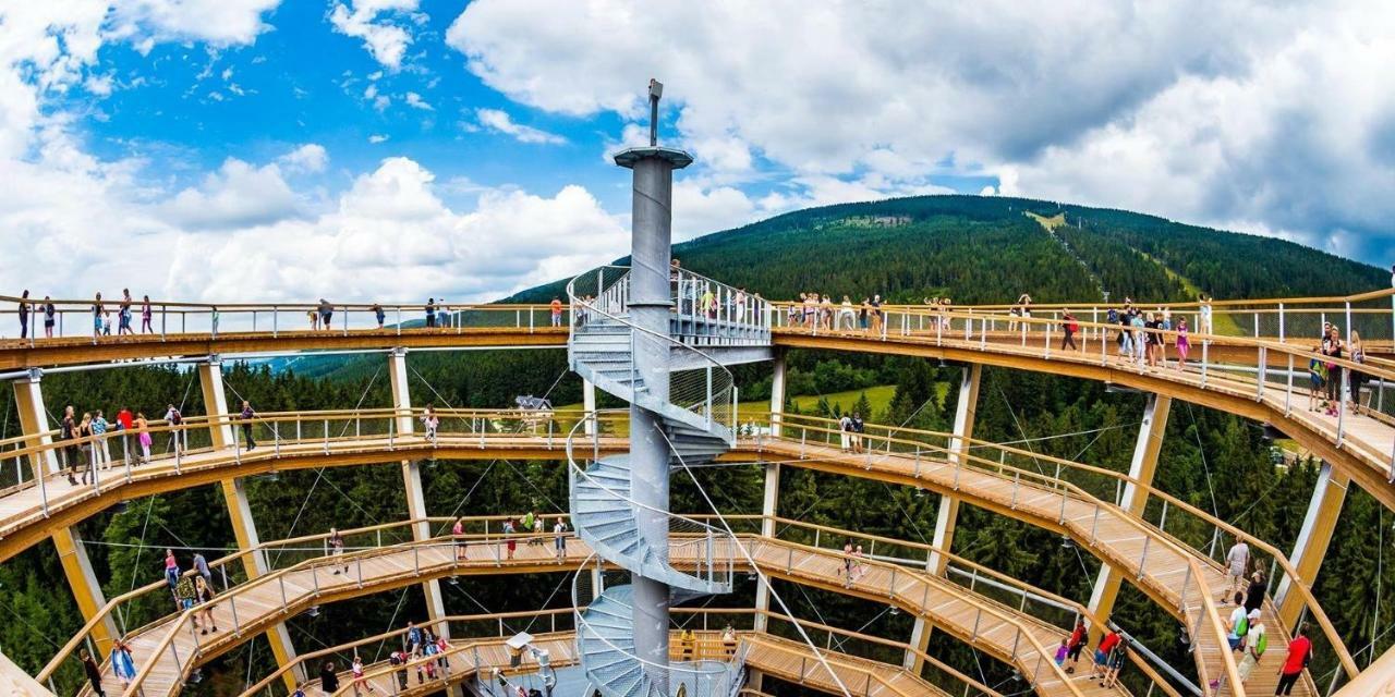 Apartmán Jestřáb č.15 Janske Lazne Exterior foto
